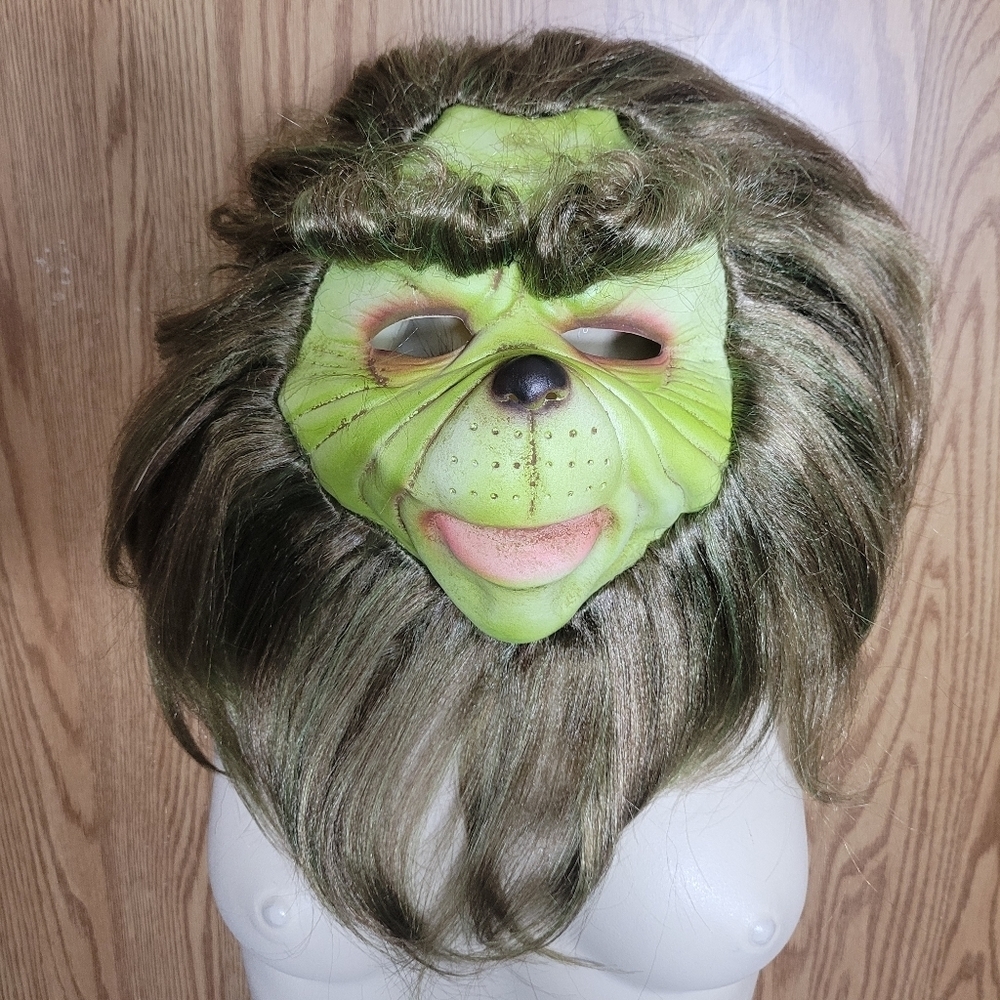 How the Grinch Stole Christmas Dark Haired Full Mask